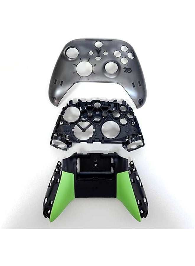 general مجموعة غلاف بديل لجهاز التحكم اللاسلكي Xbox Series X/S - إصدار خاص، مجموعة غلاف كاملة مع قضبان اللوحة، غطاء البطارية، ملحق الزر - Image 3